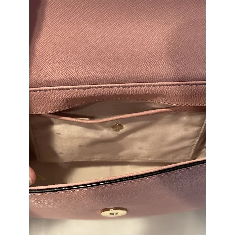 NWT Kate Spade CAMERON STREET GLITTER Pink & Brown BYRDIE Crossbody Bag‎ HANDBAG
